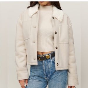 Reformation Arlington Jacket Size Small NWOT